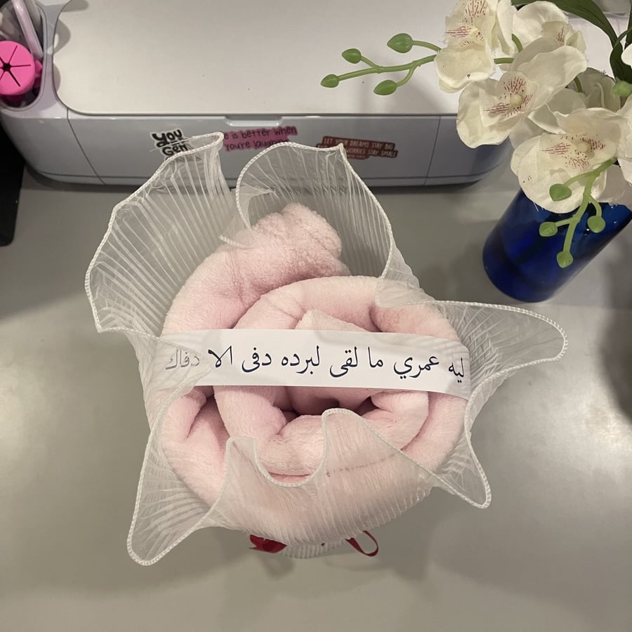 بطانية بلون بيبي بنك