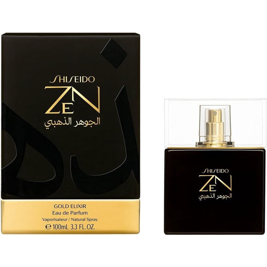 عطر سي شيدو زين جولد الكسير الجوهر الذهبي بارفيوم 100 مل