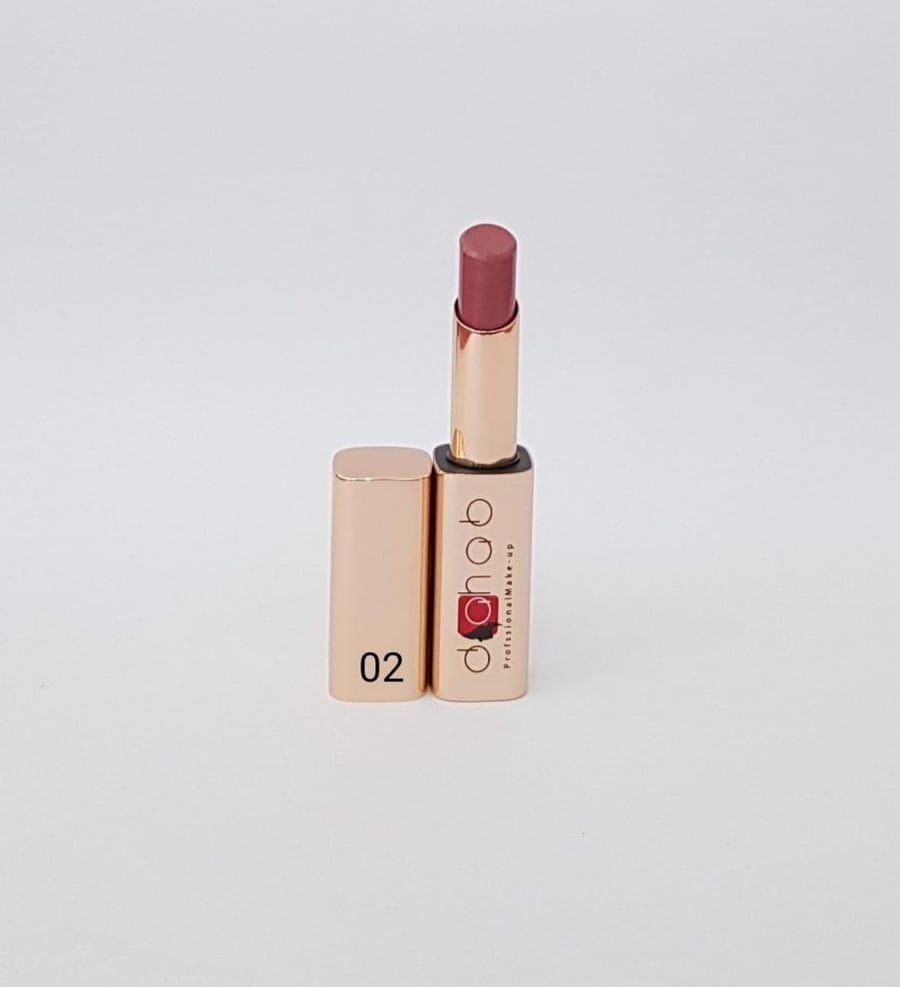 Matte gold lipstick