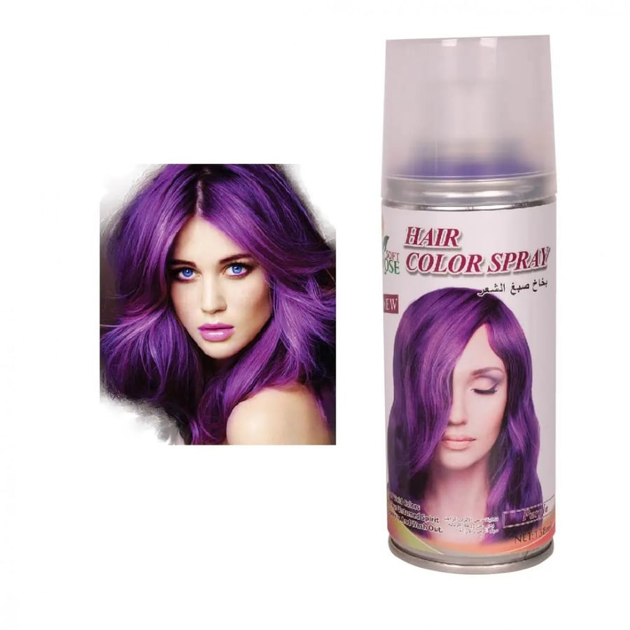Temporary hair dye spray - color