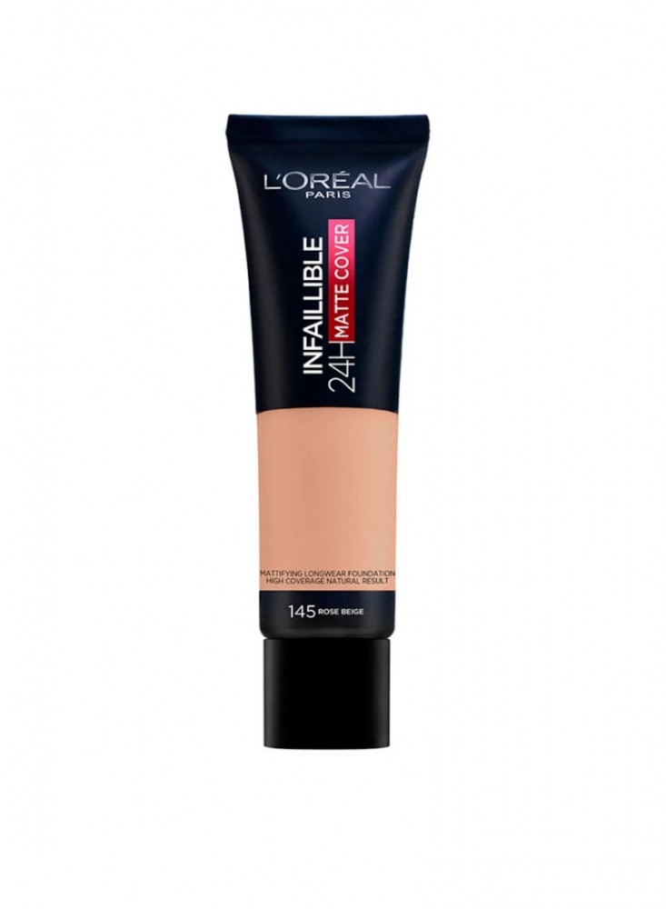 كريم اساس انفاليبل مات من لوريال باريس  - ROSE BEIGE 145