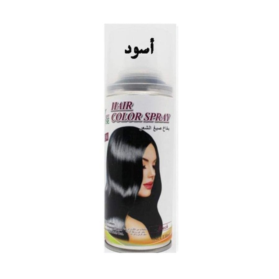 بخاخ صبغ الشعر سوفت روز -اللون اسود
