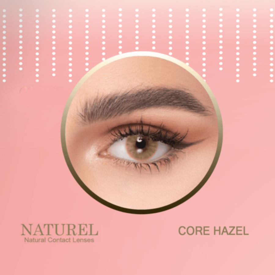 عدسات ناتشرال اللاصقه ليميت لا هازل LA HAZEL