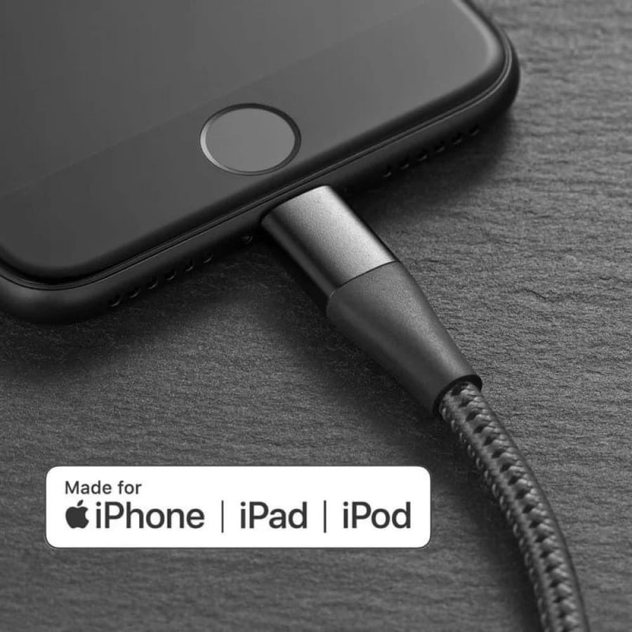 سلك شاحن (TYPE-C - LIGHTNING) (A8652H41) تايب سي - ايفون (0.9 متر ) من Anker