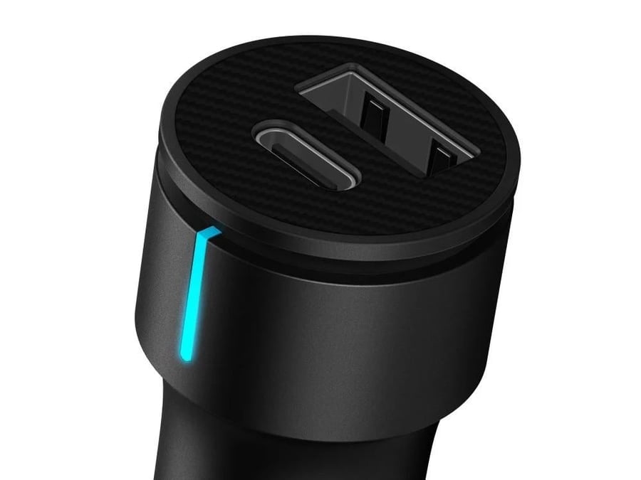 شاحن سيارة 27W HC-C18 بمنفذين USB و PD من Mili