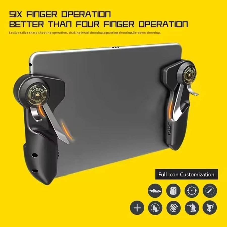 وحدة تحكم الألعاب (AK-PAD6K) المحمولة للأجهزة اللوحية