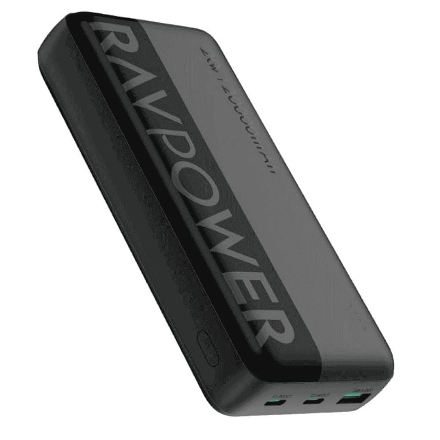 مجموعة (RP-PB1239) من قطعتين شاحن متنقل (RP-PB1228: 10,000mAh) + (RP-PB1229: 20,000mAh) مع مدخل (Type-C (20W) x 2 ) + (USB-A (18W) x 1 ) من RAVPOWER