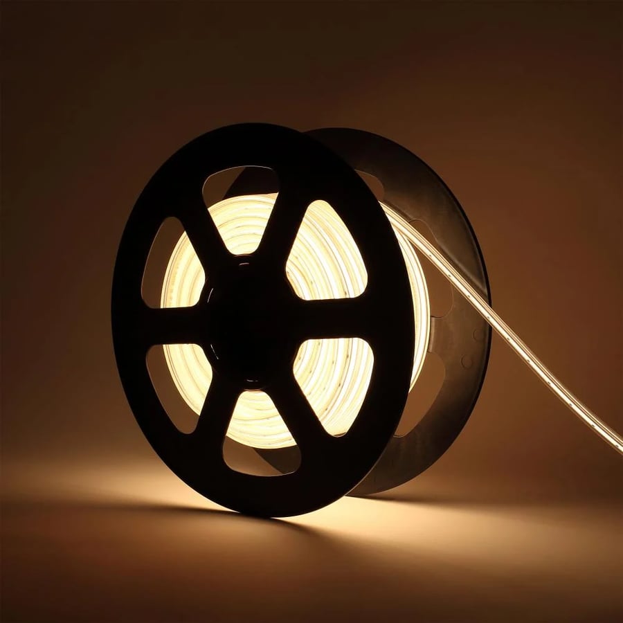 شريط ستريب 9واط/متر للجبس المخفي - شريط LED عالي الجهد
