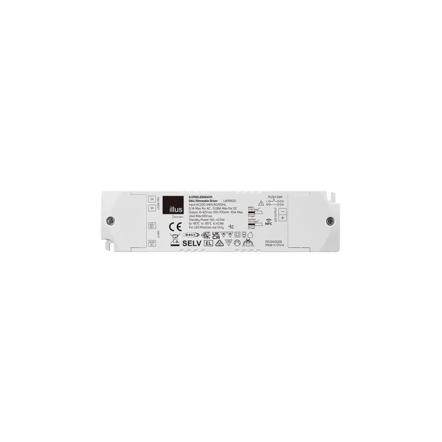 محول DALI لوحدات إنارة LED — 15 واط