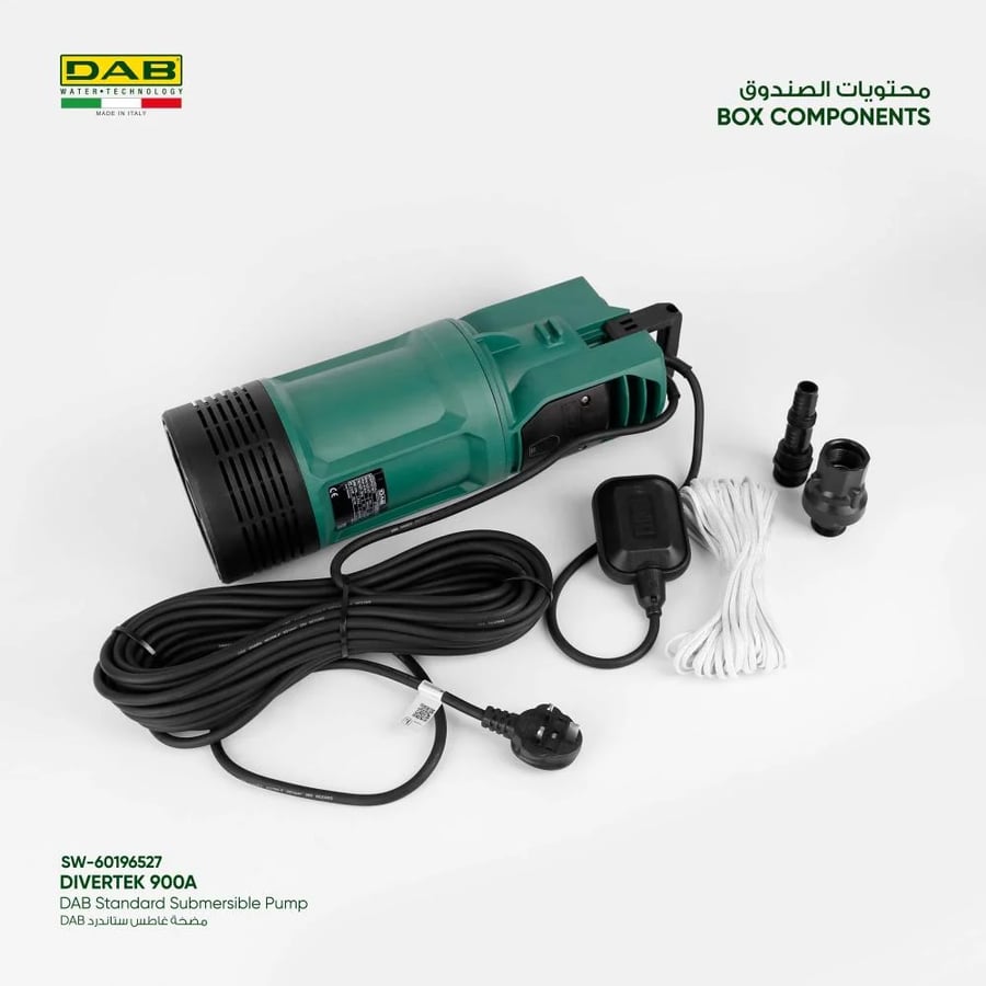 مضخة غاطس ستاندرد DAB Divertek 900A