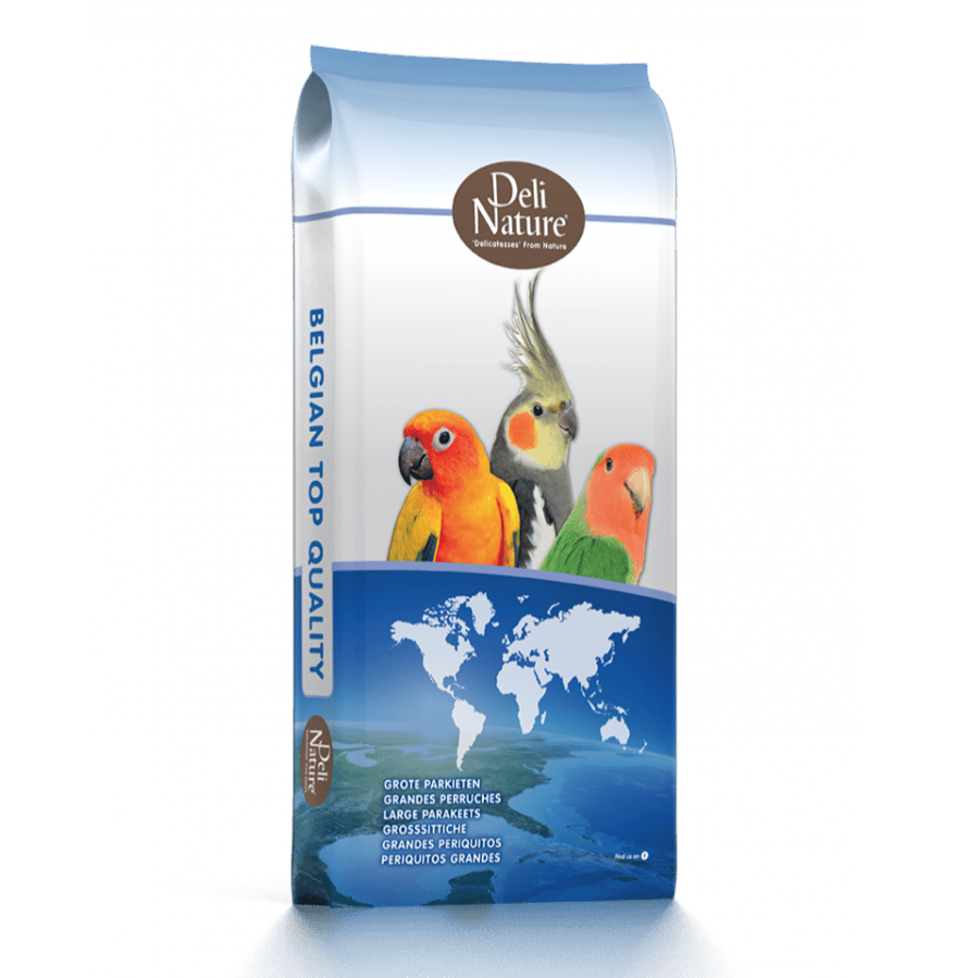 Deli Nature Large Parakeets Base without Vitamins 1 kg (Packaging by weight)