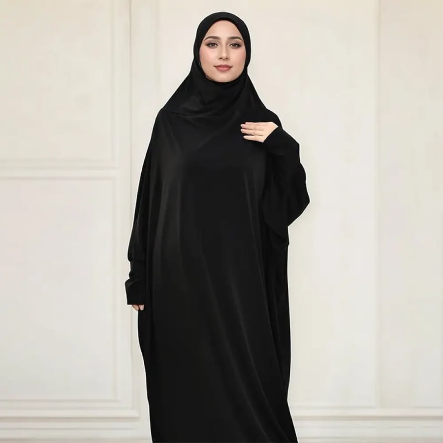 عبايات بأكمام غطاء كامل للنساء ب