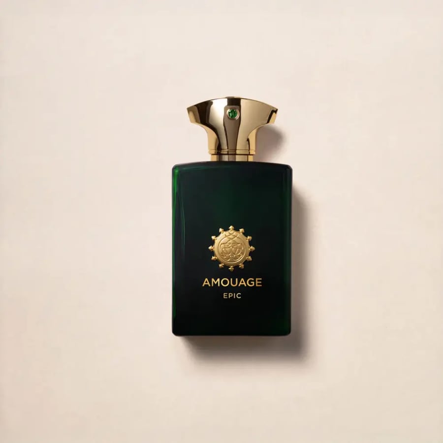 صورة عطر امواج ايبيك الاخضر الرجالي او دو بارفيوم 100 مل Amouage Epic for Men Eau de Parfum مانفستو