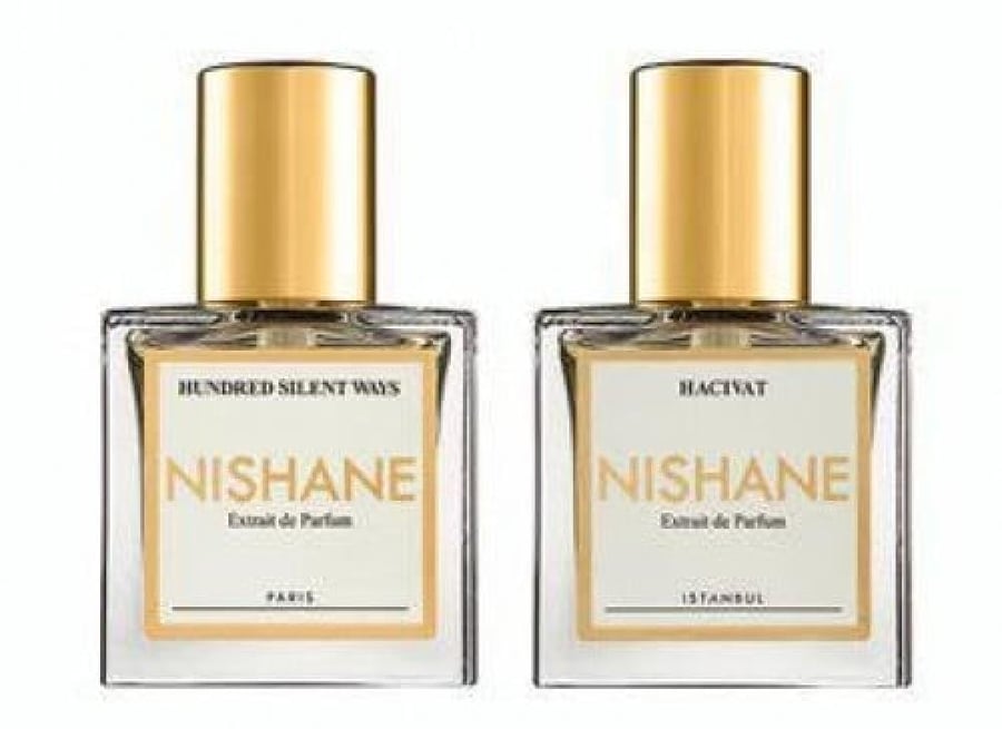صورة طقم نيشاني اكسترايت دو بارفيوم عطر نيشاني هاندريد سايلنت وايز 15مل عطر هاشيفات 15مل مانفستو