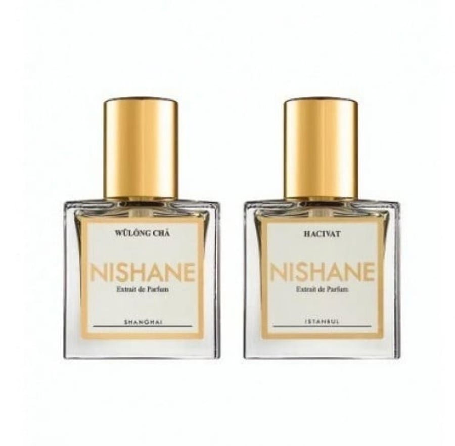 صورة طقم نيشاني اكسترايت دو بارفيوم عطر نيشاني ويلونج تشا 15مل عطر هاشيفات 15مل مانفستو