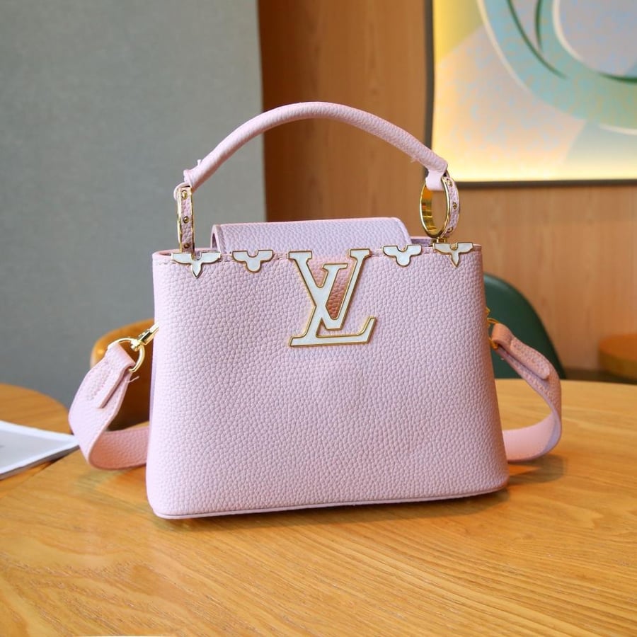 Leather textured bag from Louis Vuitton (LV) multiple colors