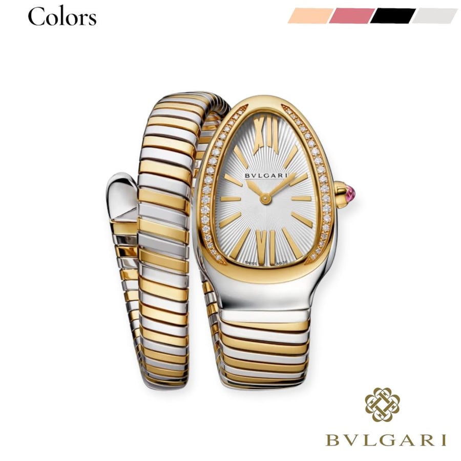Bulgari Serpenti Tubogas watch - multiple colors