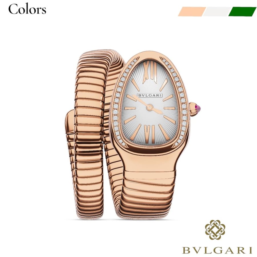 Bulgari Serpenti Tubogas watch - multiple colors