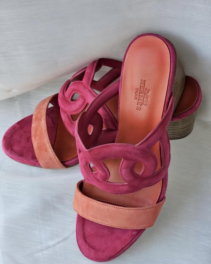 High heel sandal from Hermes, master quality
