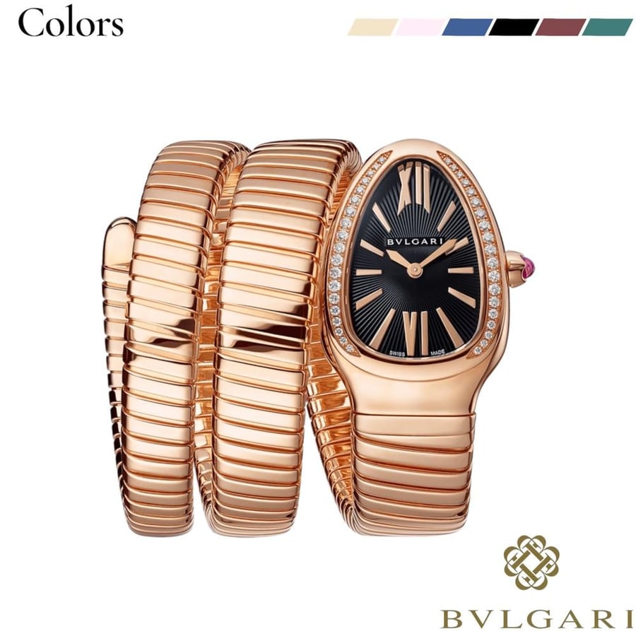 Bulgari Serpenti Tubogas watch - multiple colors