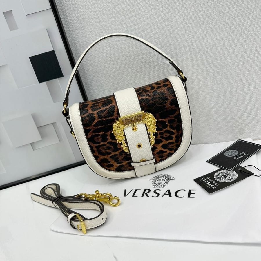 حقيبة جينز كوتور من فيرزاتشي (Versace) ألوان متعددة