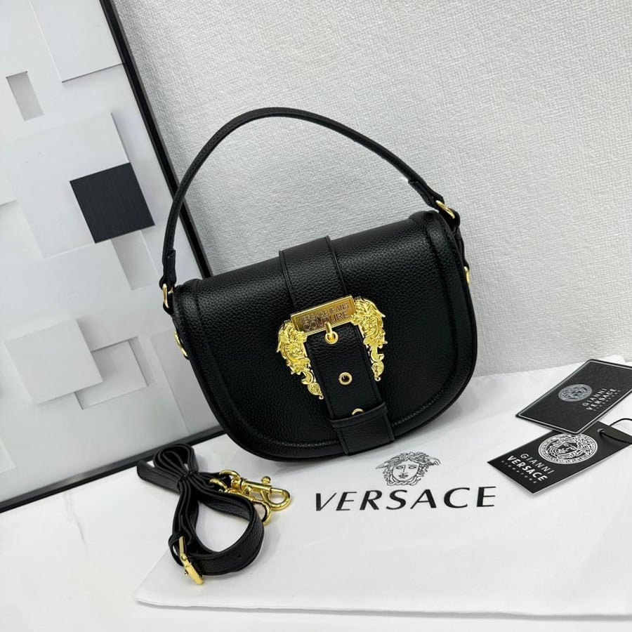 حقيبة جينز كوتور من فيرزاتشي (Versace) ألوان متعددة