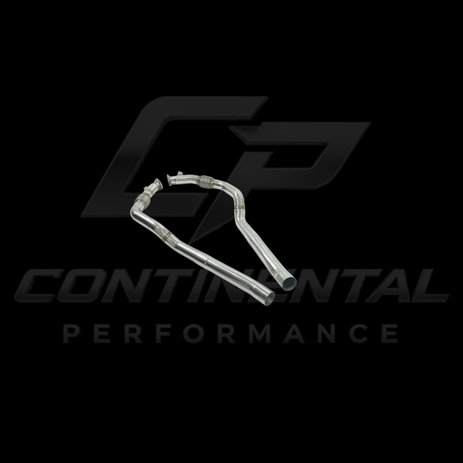RS6 C8 ss front pipe