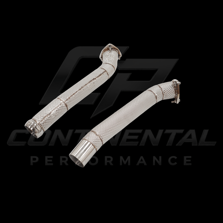 Aston martin vantage stainless steel midpipe