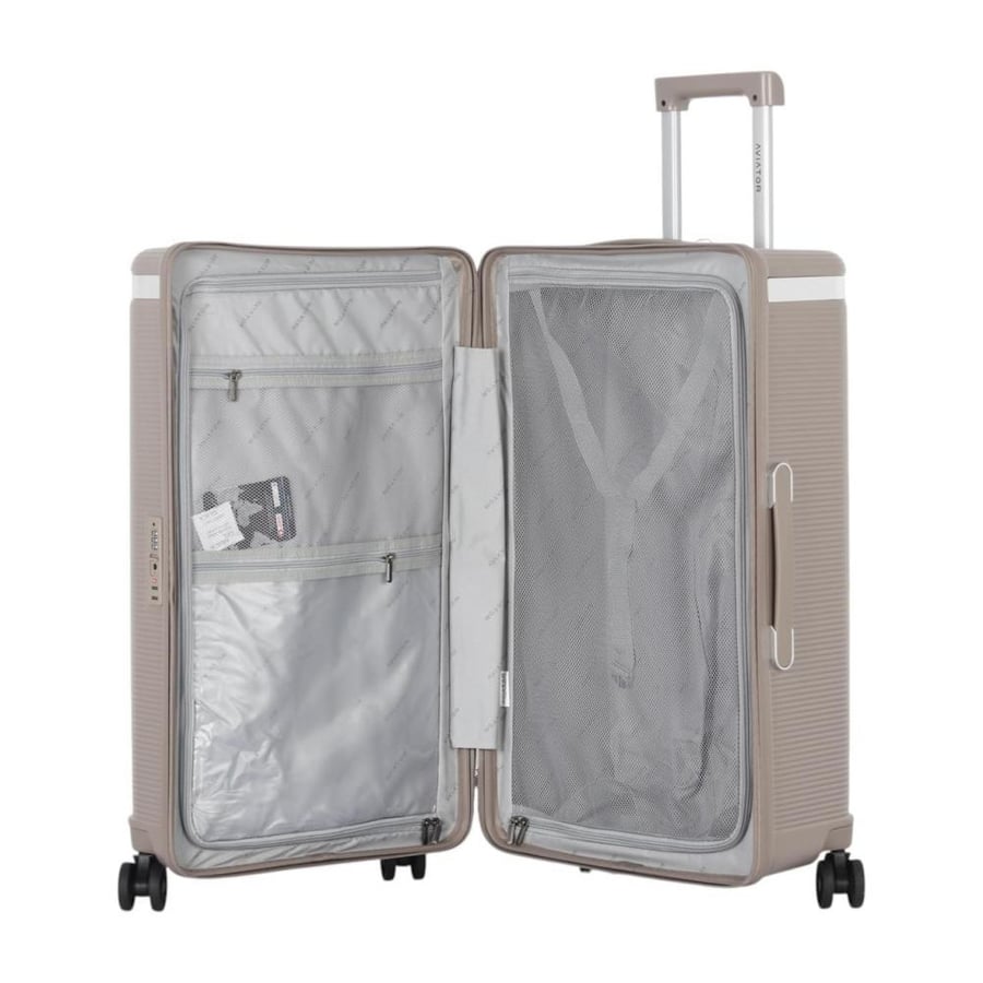 AVIATOR 28" & 20" Luggage Set – Durable Polycarbonate (PC) Hardshell with TSA-Approved Combination Lock