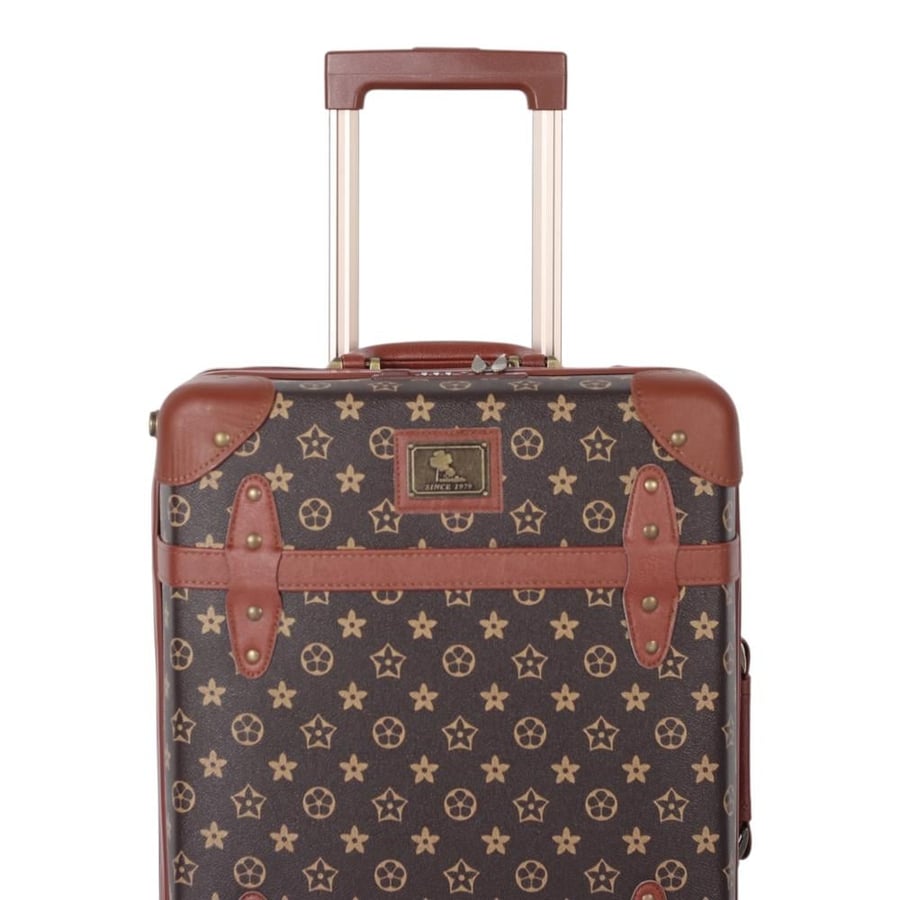 Classic Suitcase Set – Timeless Elegance & Unmatched Durability – Crafted from Premium Polypropylene & Reinforced High-Quality Leather – Break-Resistant