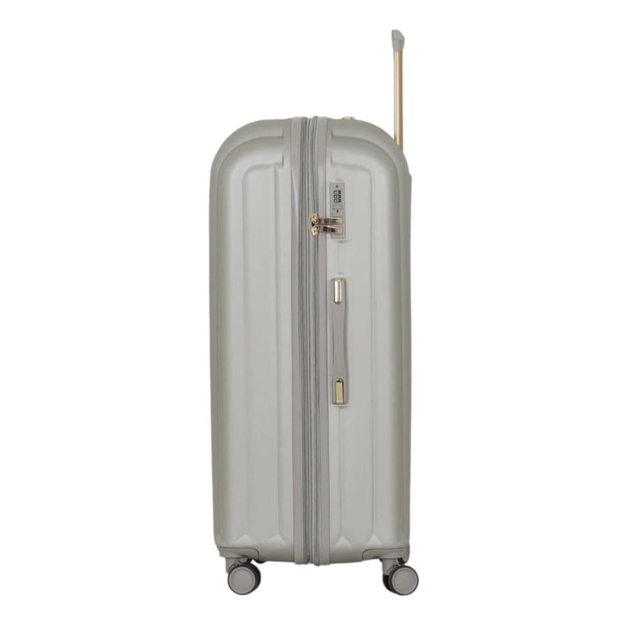 7-Piece Bridal Travel Suitcase Set – Includes 5 Trolley Suitcases and 2 Makeup Bags – Double Spinner Wheels – Expandable Zipper – TONYI Brand