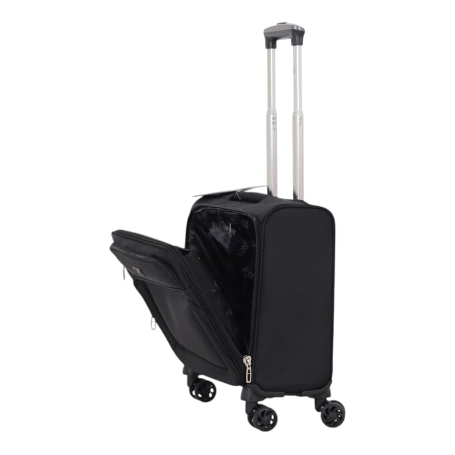 TONY Business Travel Cabin Suitcase with Aluminum Frame and 16-Inch Laptop Compartment
