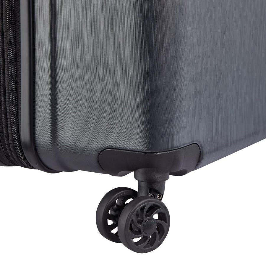 Delsey Jennifer Luggage Set – 3-Piece Set (55/70/82 cm) – Black