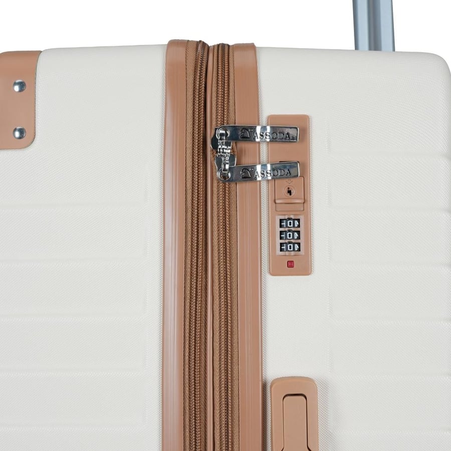 6-Piece Bridal Travel Suitcase Set – Made of ABS Material