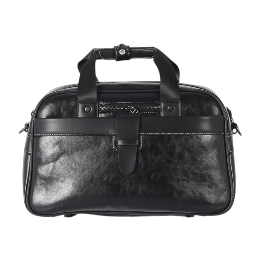 2-Piece PU Leather Travel Set – 20-Inch Carry-On Suitcase + 14-Inch Handbag | Practical Elegance for Smart Travel