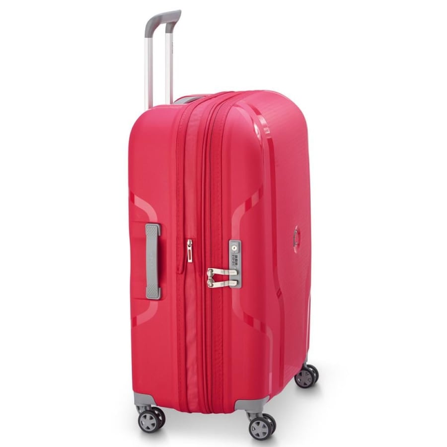 Delsey Clavel Set Luggage – 3-Piece Set (Small/Medium/Large) – Magenta