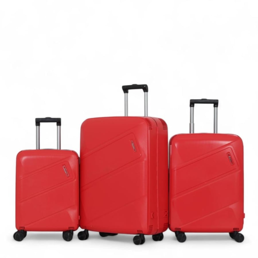3-Piece Luggage Set – Break-Resistant – Anti-Theft Combination Locks