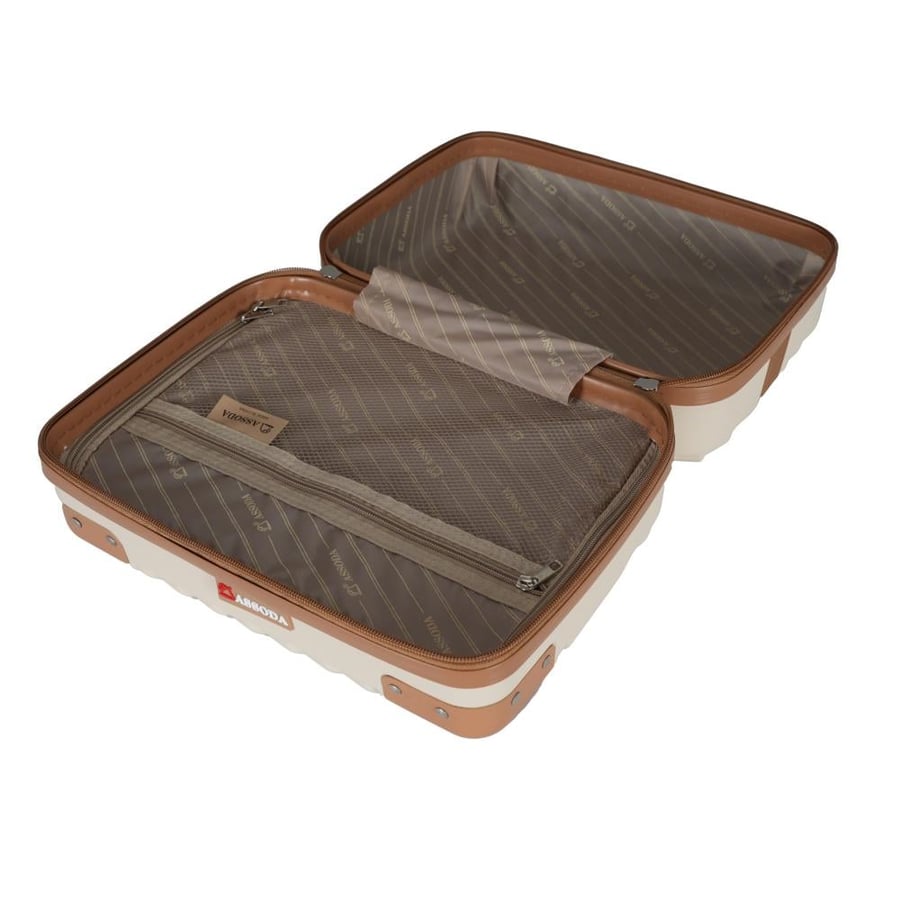 6-Piece Bridal Travel Suitcase Set – Made of ABS Material