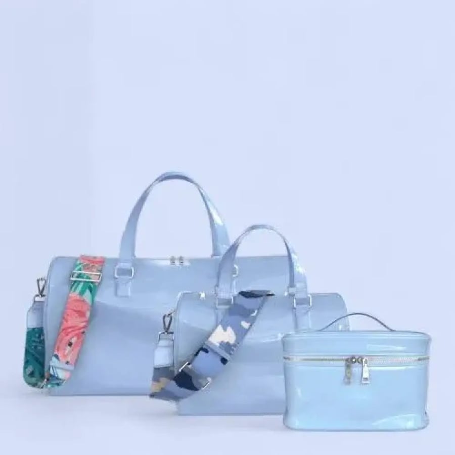 Handbag Set – Package by BANDE A PART – Elegance and Variety in One Collection – Multiple Sizes – Flashy Green Color