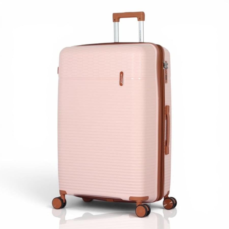 Aviator Anti-Breakage Travel Luggage – 28 Inch Size, Made of Polypropylene Material