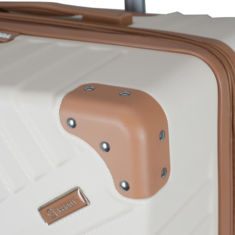 6-Piece Bridal Travel Suitcase Set – Made of ABS Material
