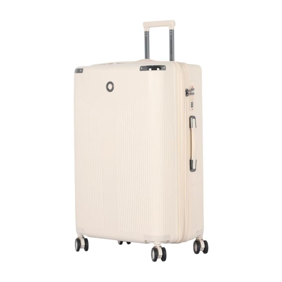 4-Piece Luggage Set with Elegant Design – Lightweight and Made from Durable, Impact-Resistant ABS Material.