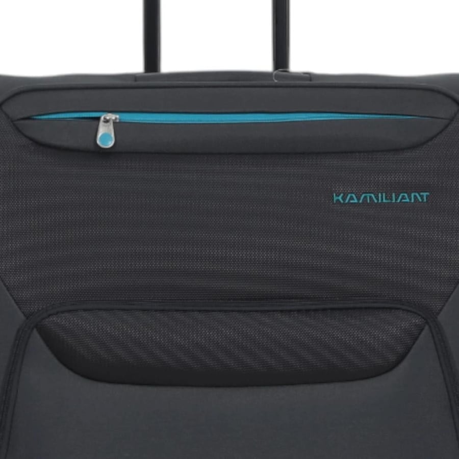 American Tourister Suitcase – High-Quality Fabric – Grey Color – Medium Size