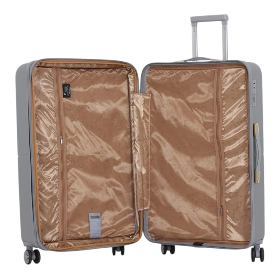 7-Piece Travel Suitcase Set – Includes 5 Trolley Suitcases and 2 Makeup Bags – Double Spinner Wheels with Expandable Zipper – Dima Brand