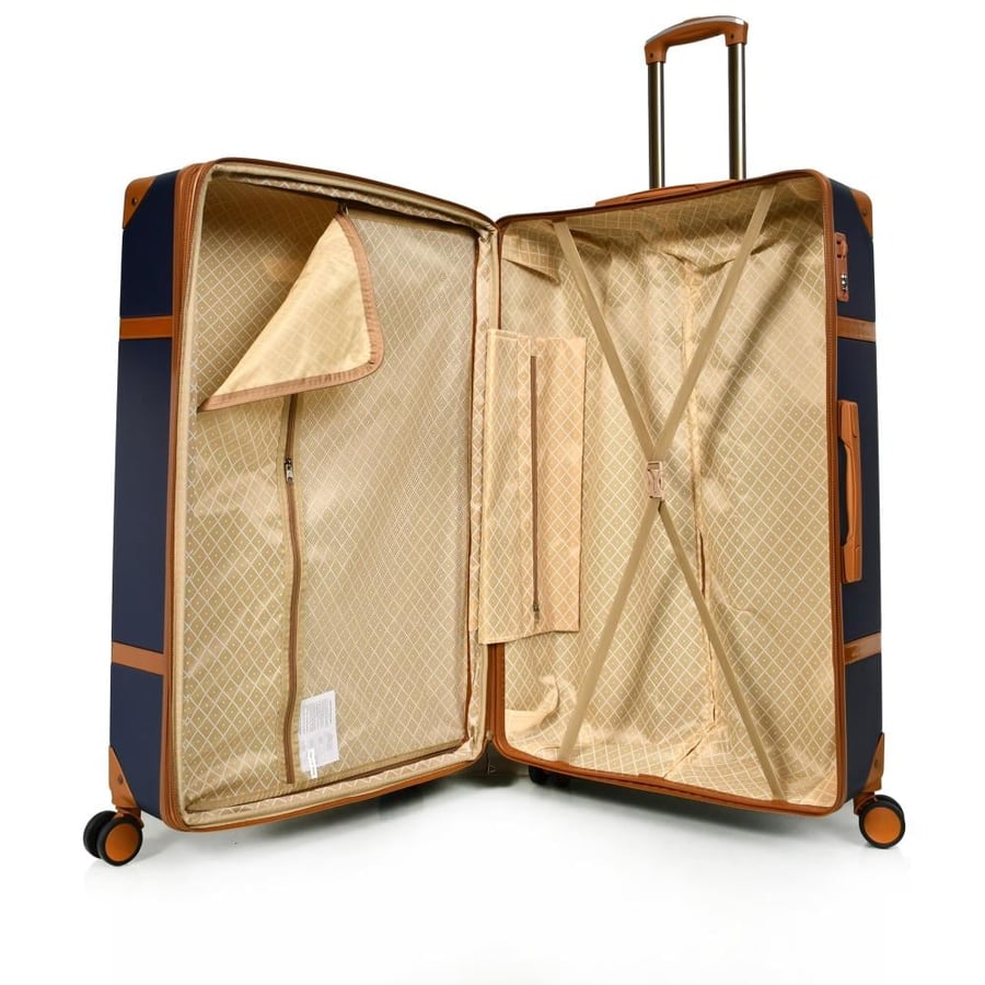 Classic 7-Piece Bride’s Luggage Set – Durable Zippers, 360° Double Spinner Wheels, Classic Fiber Finish