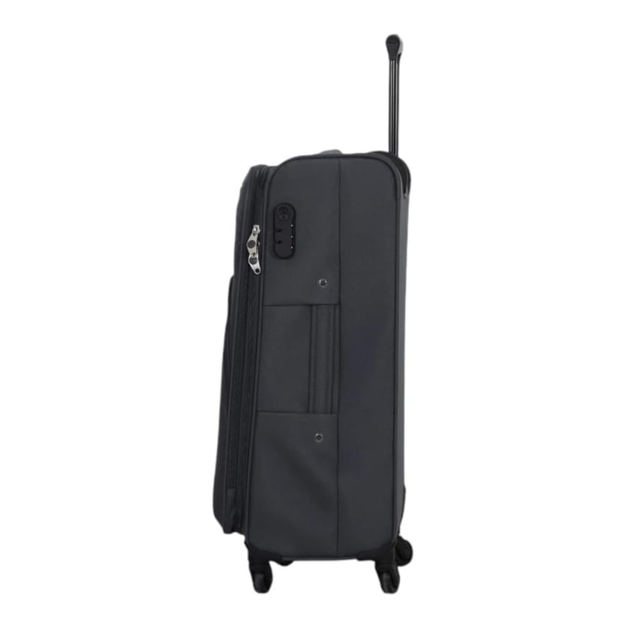 American Tourister Suitcase – High-Quality Fabric – Grey Color – Medium Size