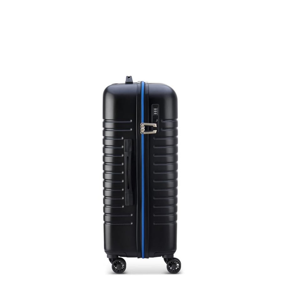 Delsey Airwaves 3-Piece Suitcase Set – 55/66/76 cm (Black)