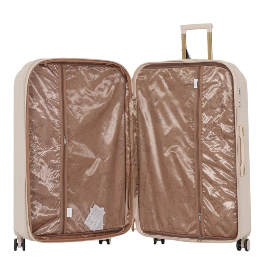 5-Piece Bridal Travel Suitcase Set – Includes 3 Trolley Suitcases and 2 Makeup Bags – Double Spinner Wheels – Expandable Zipper – TONYI Brand