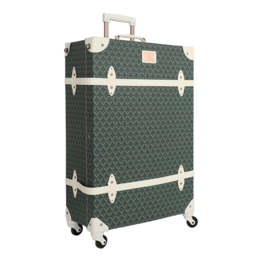 Classic Suitcase Set – Timeless Elegance & Unmatched Durability – Crafted from Solid Wood & Reinforced High-Quality Leather – Break-Resistant