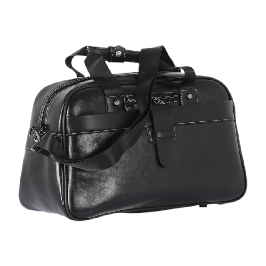 2-Piece PU Leather Travel Set – 20-Inch Carry-On Suitcase + 14-Inch Handbag | Practical Elegance for Smart Travel